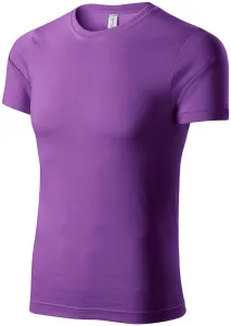 Lekka koszulka z krótkim rękawem, purpurowy #100973