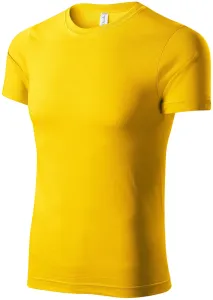 Lekka koszulka z krótkim rękawem, żółty #101005