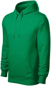 Męska bluza z kapturem bez zamka, zielona trawa #106238