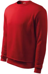 Męska/dziecięca bluza zakładana na głowę, bez kaptura, czerwony #102621