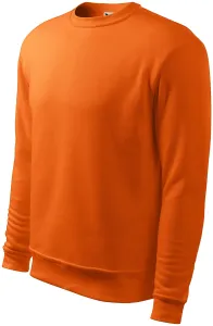 Męska/dziecięca bluza zakładana na głowę, bez kaptura, pomarańczowy