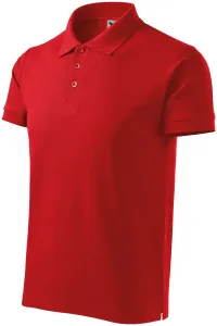 Męska koszulka polo wagi ciężkiej, czerwony #103089