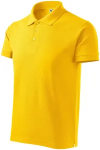 Męska koszulka polo wagi ciężkiej, żółty #103083