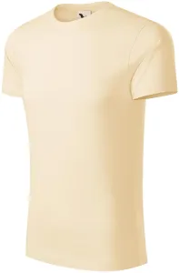 Męska koszulka z bawełny organicznej, migdałowy #321131