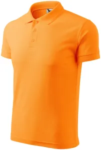Męska luźna koszulka polo, mandarynka #103307