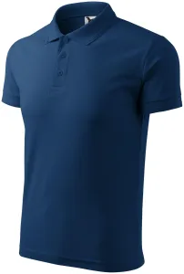 Męska luźna koszulka polo, midnight blue #317330