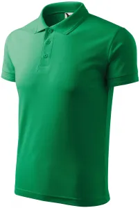 Męska luźna koszulka polo, zielona trawa #317186