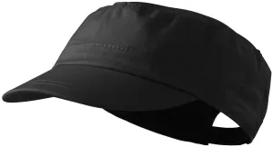 Modna czapka, czarny