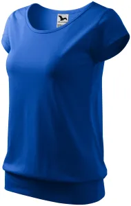 Modna koszulka damska, królewski niebieski #100564