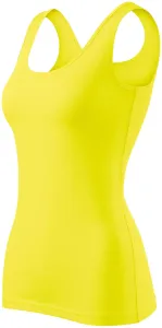 Podkoszulek damski, cytrynowo żółty #99632