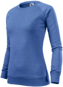 Prosta bluza damska, niebieski marmur #106421