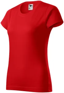 Prosta koszulka damska, czerwony #313376