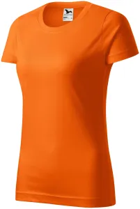 Prosta koszulka damska, pomarańczowy #100205