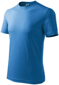 Prosta koszulka dziecięca, jasny niebieski #313621