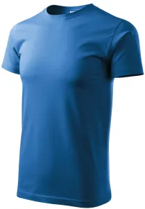 Prosta koszulka męska, jasny niebieski #99824