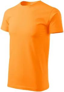 Prosta koszulka męska, mandarynka #100061
