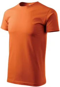 Prosta koszulka męska, pomarańczowy #312925
