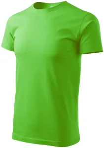 Prosta koszulka męska, zielone jabłko