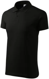 Prosta koszulka polo męska, czarny #103492