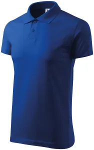 Prosta koszulka polo męska, królewski niebieski #103541