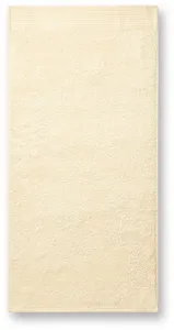 Ręcznik bambusowy, 50x100cm, migdałowy