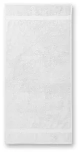 Ręcznik bawełniany o dużej gramaturze, 50x100cm, biały