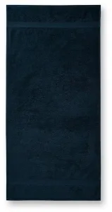 Ręcznik bawełniany o dużej gramaturze, 50x100cm, ciemny niebieski