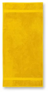 Ręcznik bawełniany o dużej gramaturze 70x140cm, żółty #104500
