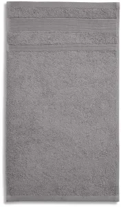 Ręcznik z bawełny organicznej, stare srebro #106520