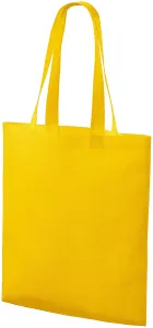średniej wielkości torba na zakupy shopping, żółty