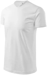 T-shirt o dużej gramaturze z krótkim rękawem, biały #102745