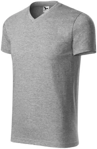 T-shirt o dużej gramaturze z krótkim rękawem, ciemnoszary marmur #102763