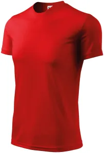 T-shirt z asymetrycznym dekoltem, czerwony #316769