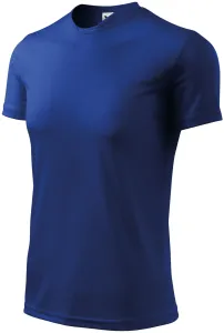 T-shirt z asymetrycznym dekoltem, królewski niebieski #316790