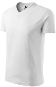 T-shirt z krótkim rękawem o średniej gramaturze, biały #316686