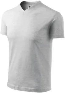 T-shirt z krótkim rękawem o średniej gramaturze, jasnoszary marmur
