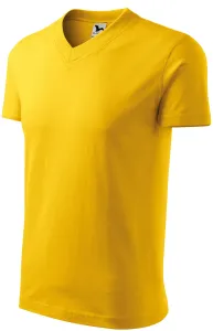 T-shirt z krótkim rękawem o średniej gramaturze, żółty #102795
