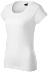 Trwała koszulka damska o dużej gramaturze, biały #105532
