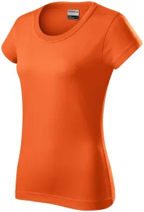 Trwała koszulka damska o dużej gramaturze, pomarańczowy