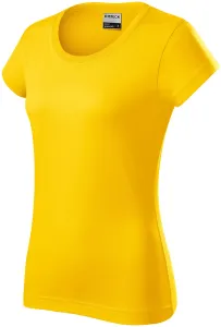 Trwała koszulka damska o dużej gramaturze, żółty #105541