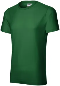 Trwała koszulka męska, butelkowa zieleń #105736