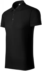 Wygodna męska koszulka polo, czarny #104788
