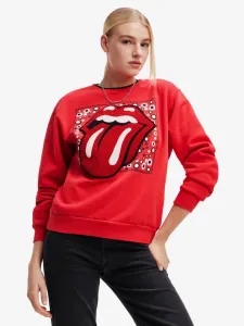 Desigual Rolling Red Bluza Czerwony