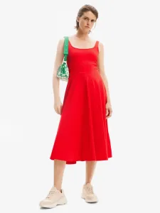 Desigual Haria Sukienka Czerwony #582952
