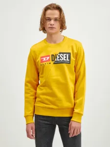 Diesel Bluza Żółty #535211