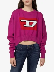 Diesel Sweter Różowy #263957