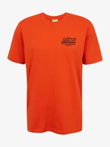 Diesel Just Koszulka Pomarańczowy #179981