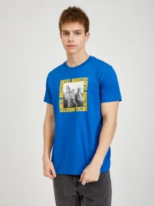 Diesel Koszulka Niebieski #344526