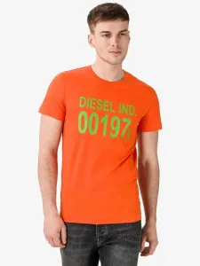 Diesel Koszulka Pomarańczowy #333885