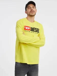 Diesel Koszulka Żółty #483962